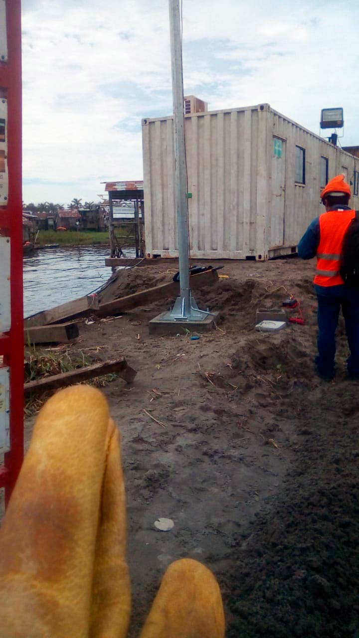 instalación de pararrayos - CPL